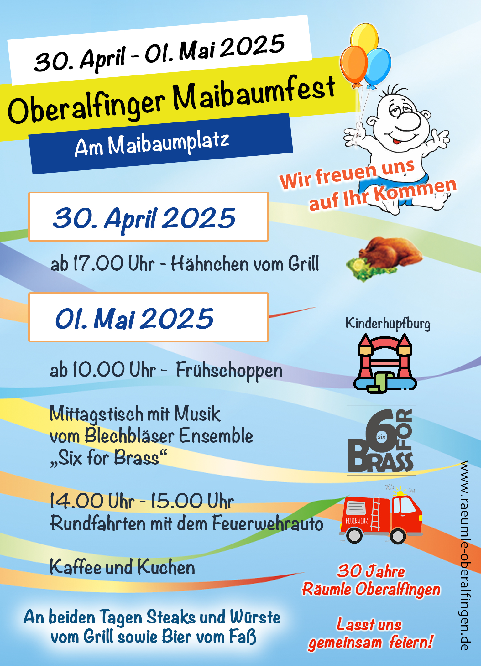 Oberalfinger Maibaumfest 2024